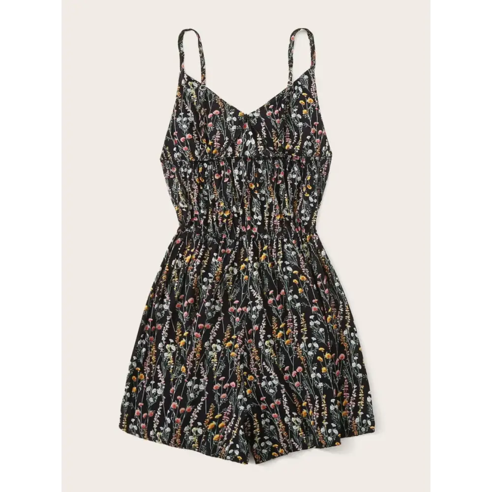 FloraBreeze Cotton Cami Jumpsuit – Vacation Vibes - Thick & Beautiful