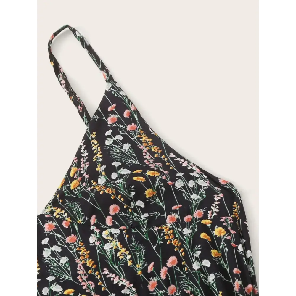 FloraBreeze Cotton Cami Jumpsuit – Vacation Vibes - Thick & Beautiful