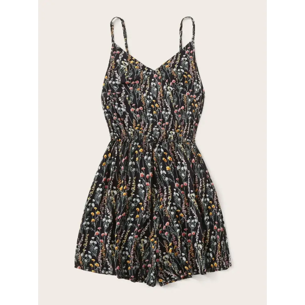 FloraBreeze Cotton Cami Jumpsuit – Vacation Vibes - Thick & Beautiful