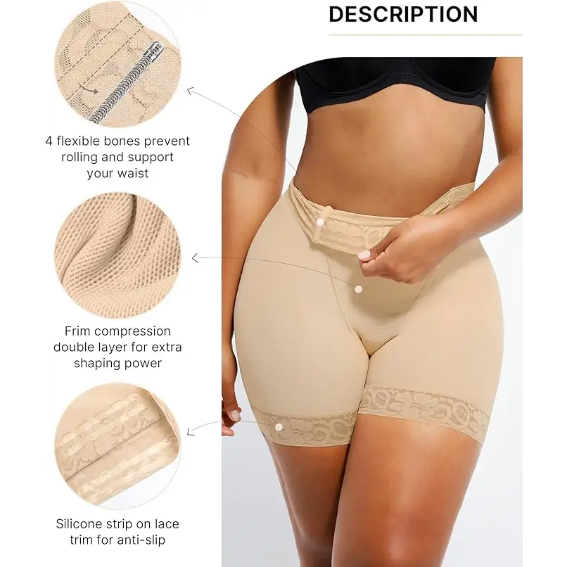 LiftSculpt High Rise Shaping Shorts - Thick & Beautiful