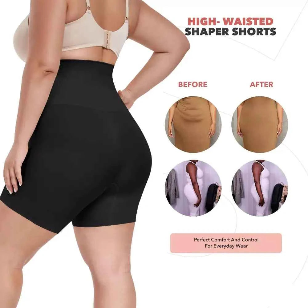 Tummy Control Shapewear Shorts - Thick & Beautiful