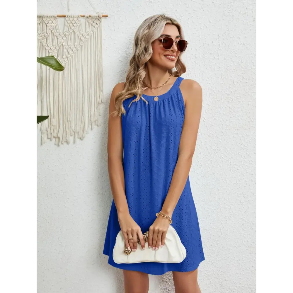 ShoreGaze Crochet Beach Dress – Hollowed Elegance - Thick & Beautiful