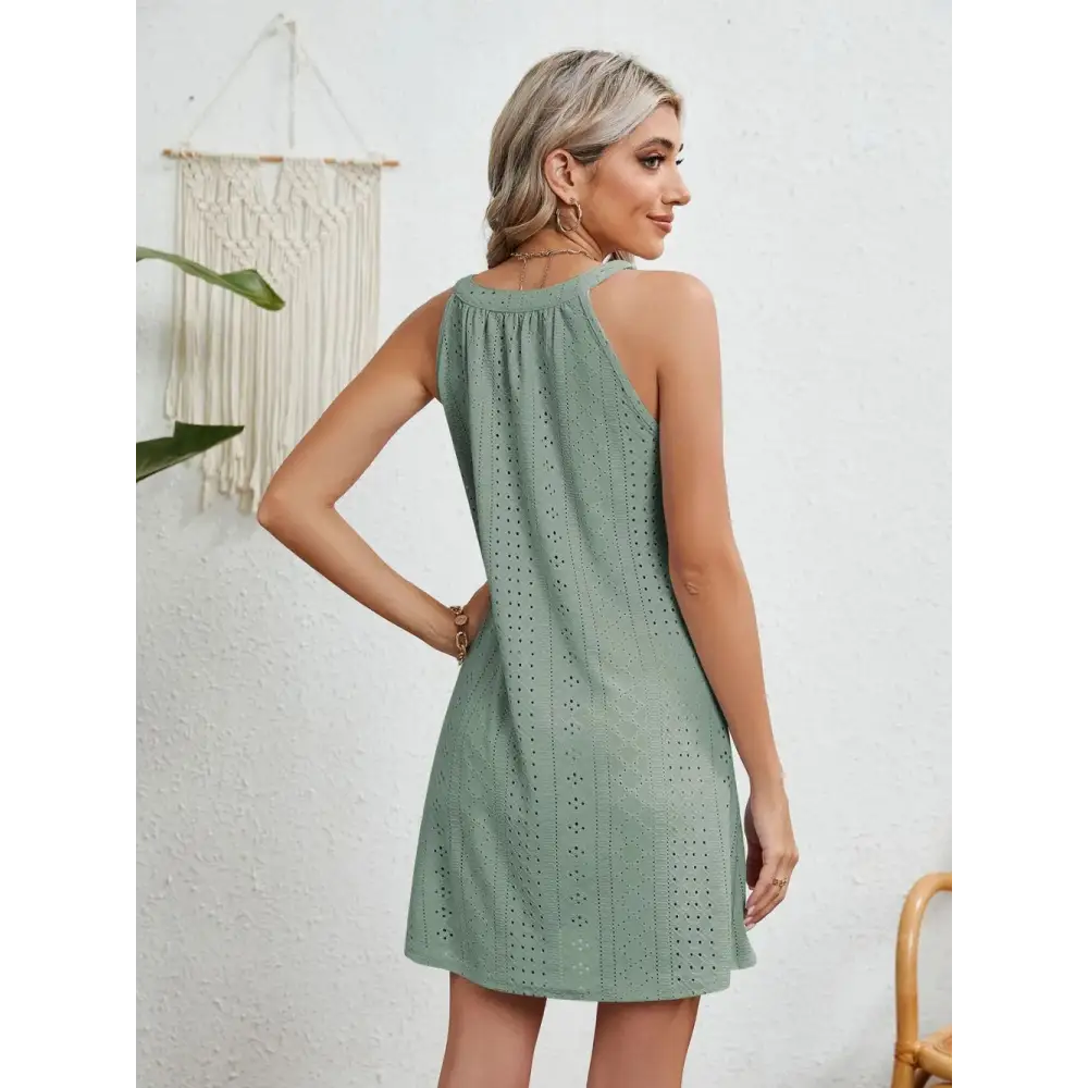 ShoreGaze Crochet Beach Dress – Hollowed Elegance - Thick & Beautiful